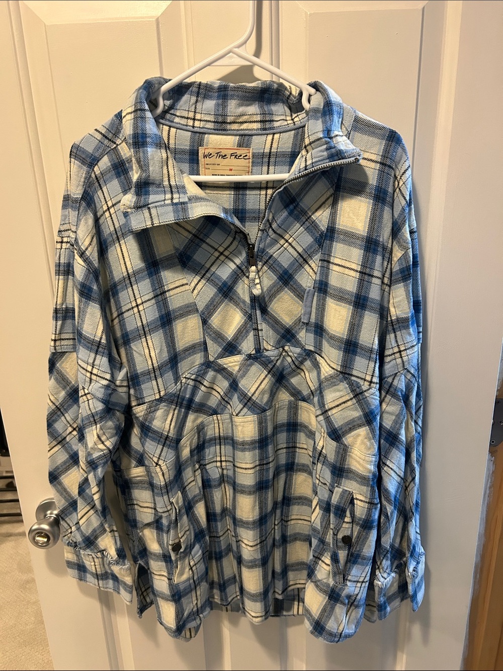 Free People We The Free Wind River
Plaid Shirt M